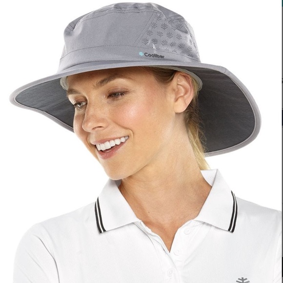 COOLIBAR  Unisex Fore Golf Hat in Steel Gray, Size L/XL - NWT - Picture 2 of 16